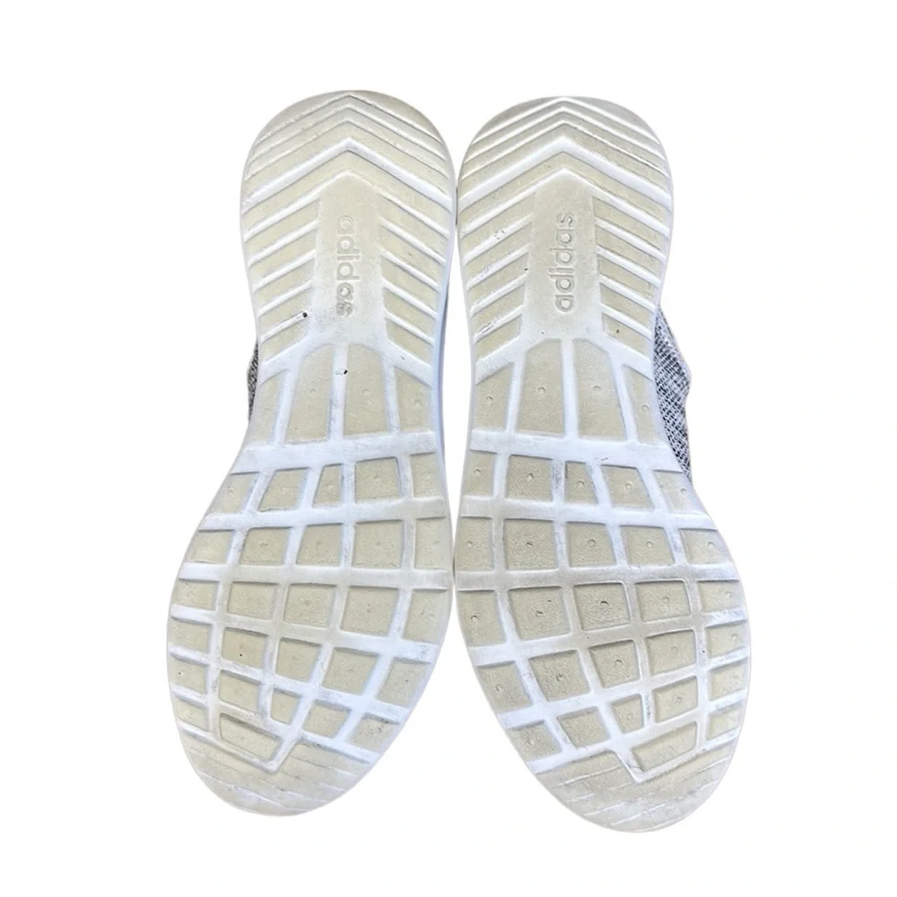 Adidas CloudFoam White-Black Pure Running Jogging Walking Shoes Women's Size 8.5